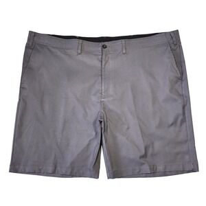The Foundry Shorts Mens Size 54 Gray Chino Casual‎ Everyday Summer Comfort Basic